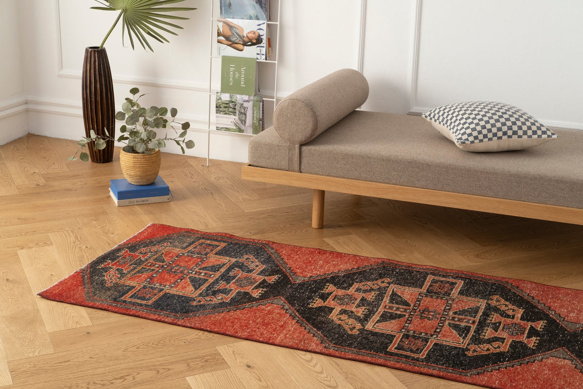 Vintage Turkish Runner Rug Nadiyah