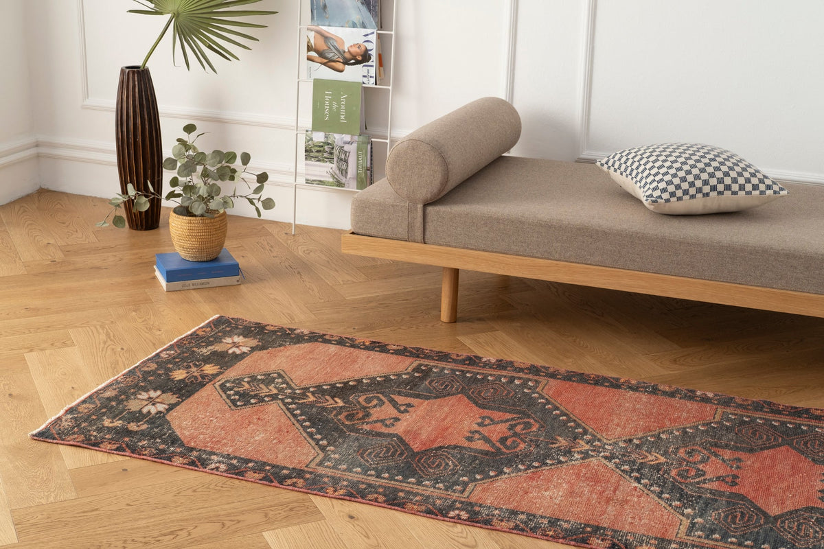 Vintage Turkish Runner Rug Kiernan
