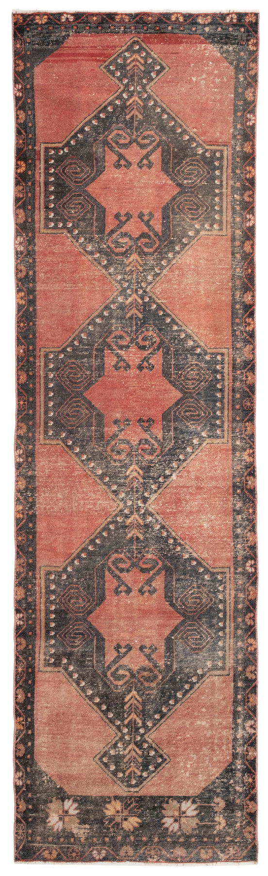 Vintage Turkish Runner Rug Kiernan