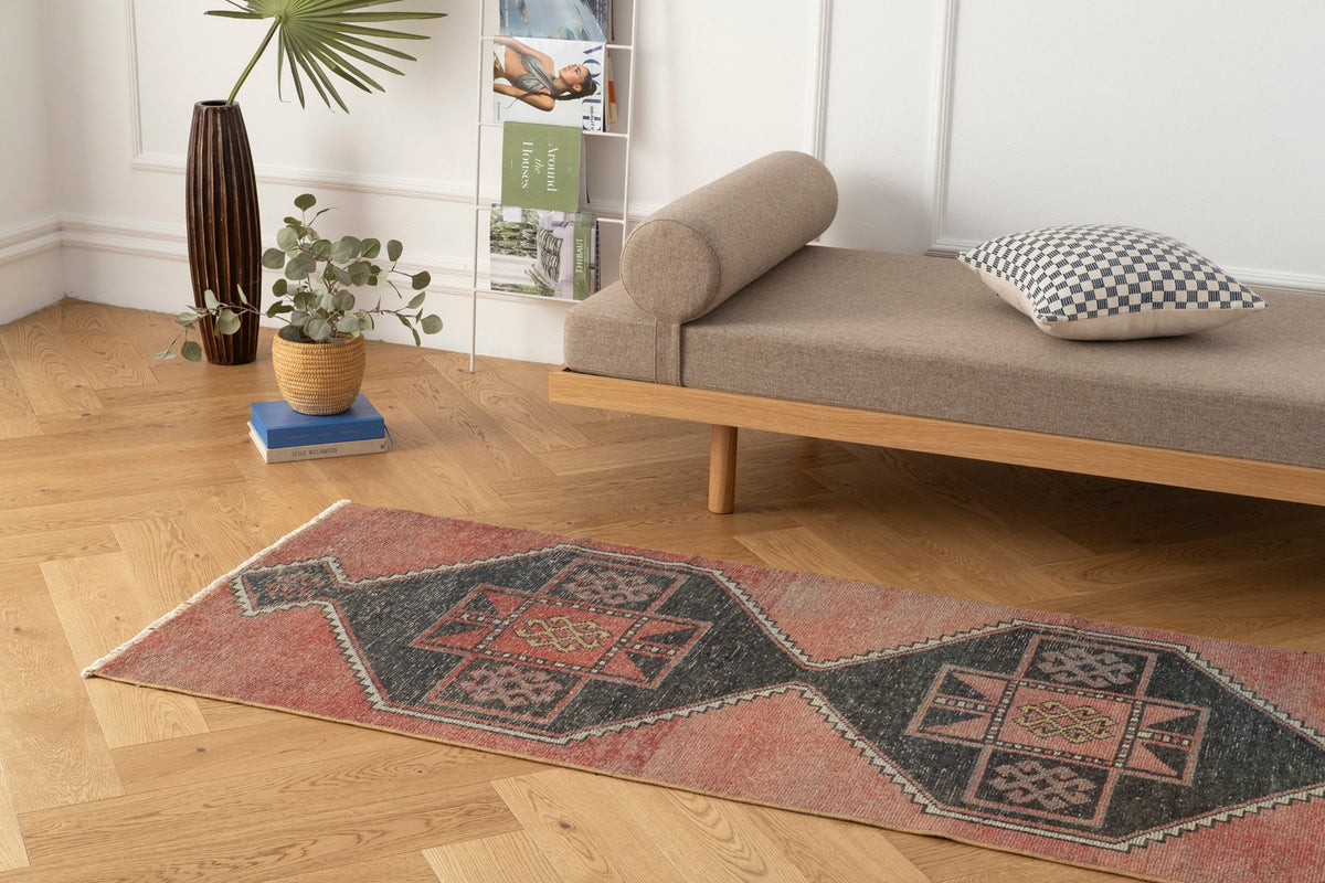 Vintage Turkish Runner Rug Rosie
