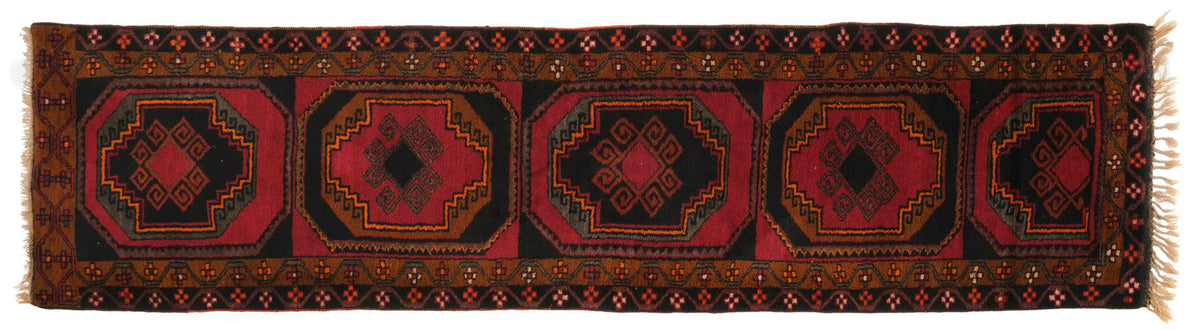 Vintage Turkish Runner Rug Kustaa