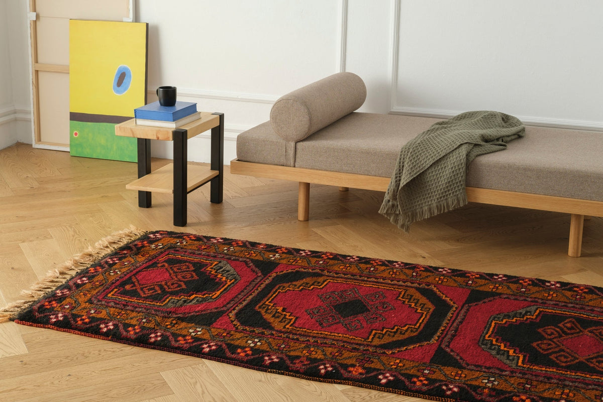 Vintage Turkish Runner Rug Kustaa