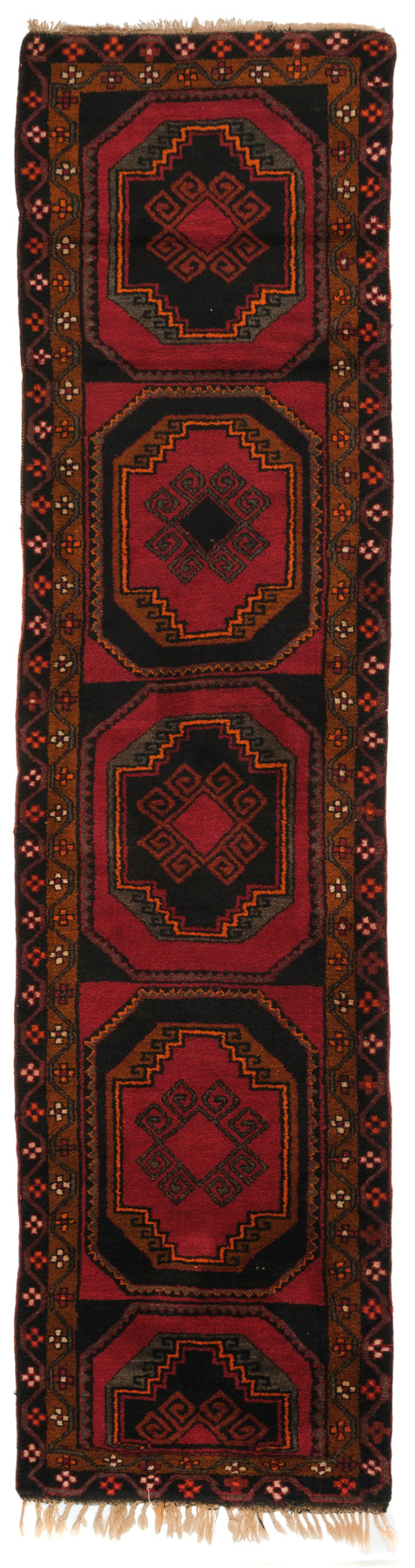 Vintage Turkish Runner Rug Wennemar
