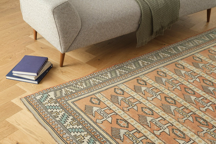 Vintage Turkish Rug Arija