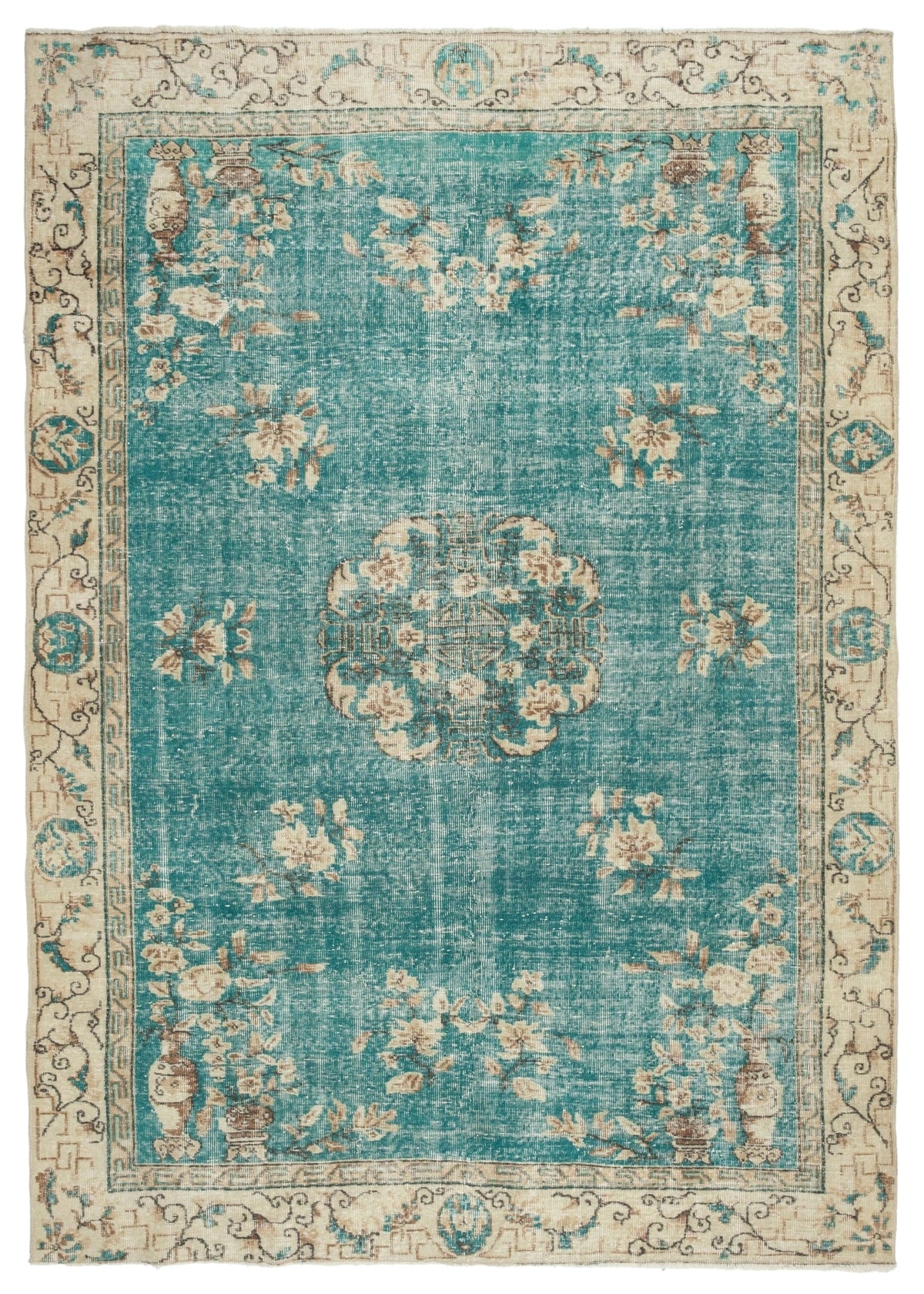 Vintage Distressed Rug Arejas