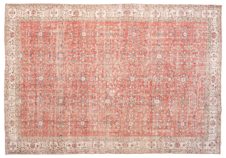Vintage Distressed Rug Qisira