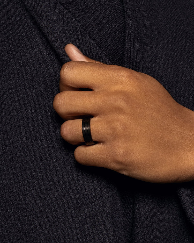 Double Ridge Band 7mm - JAXXON