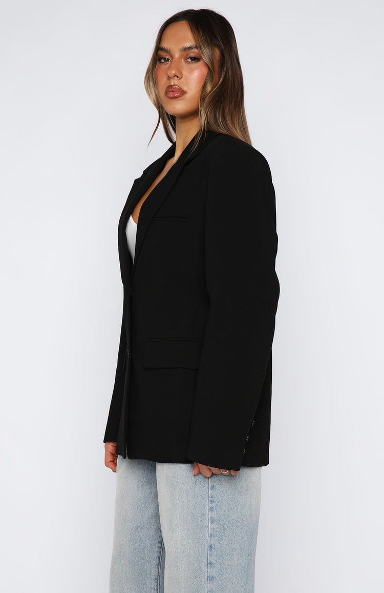 What's His Is Mine Blazer Black