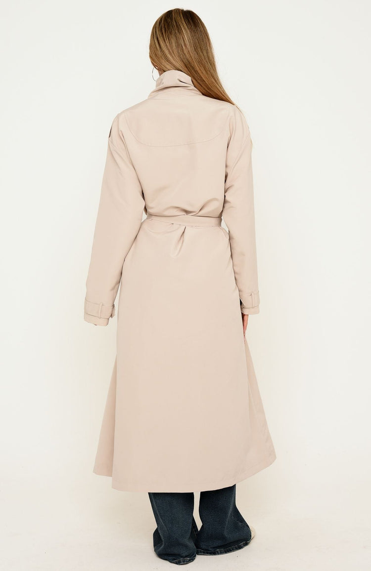 Araminta Trench Coat Beige