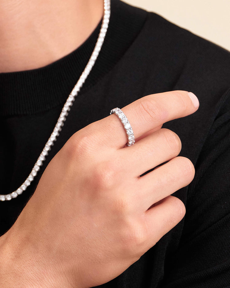 Eternity Ring Silver - JAXXON