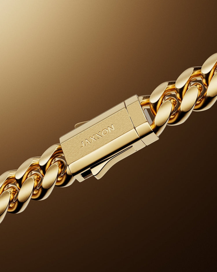 JX1 Automatic Watch + Cuban Link Bracelet 8mm - JAXXON