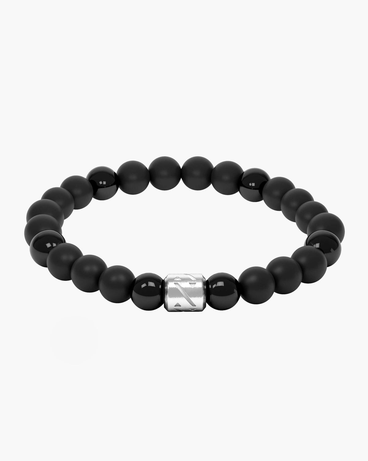 Hidden Hills Beaded Bracelet Silver - JAXXON