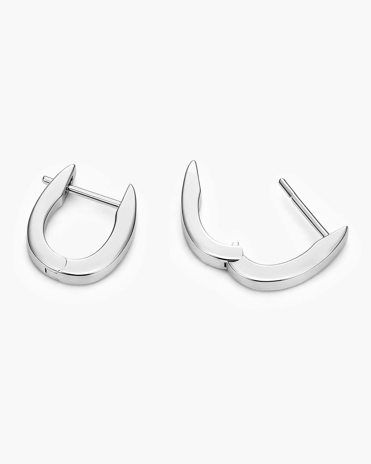 Huggie Earrings - Silver - JAXXON