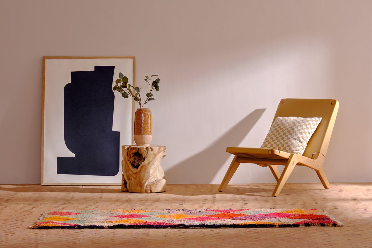 Vintage Moroccan Runner Rug Wahidullah
