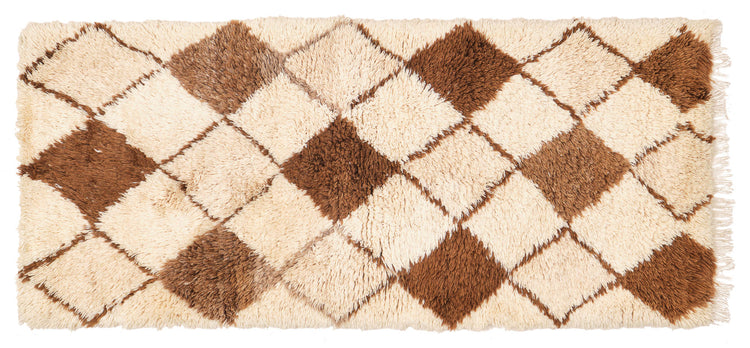 Vintage Moroccan Runner Rug Llinos