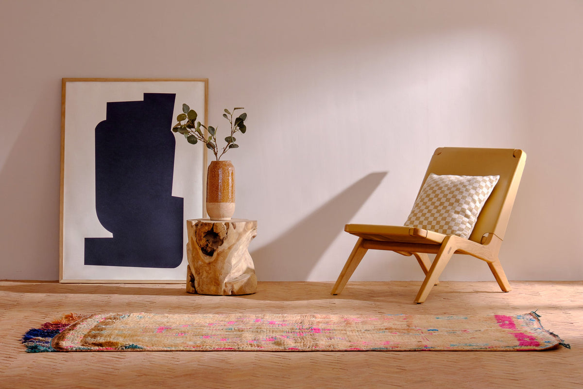 Vintage Moroccan Rug Stepas