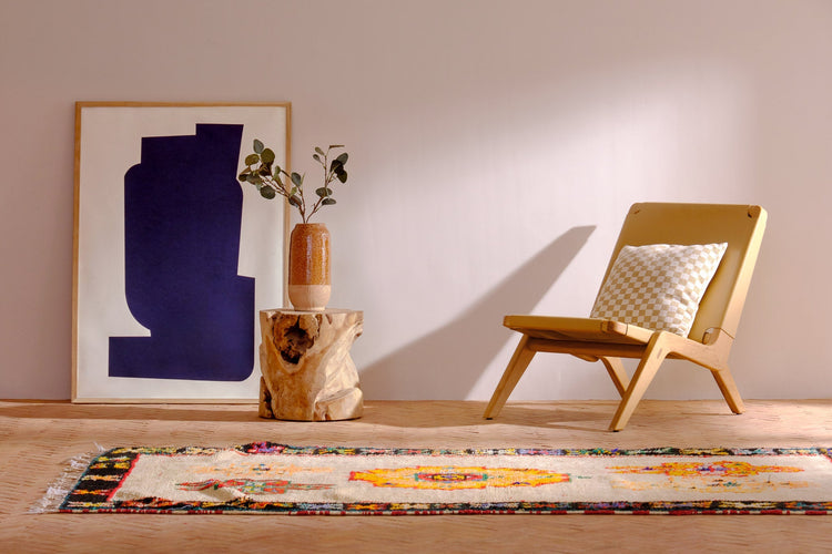 Vintage Moroccan Rug Yoshimi