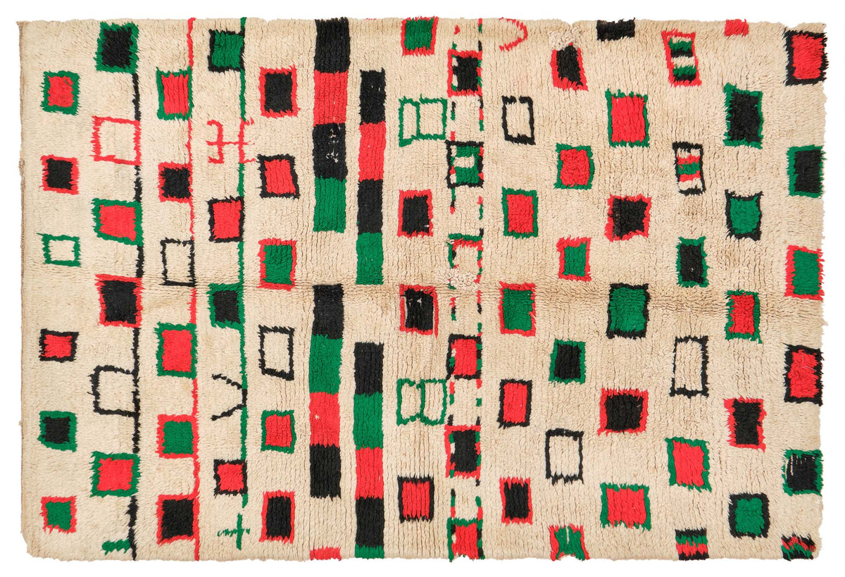 Vintage Moroccan Rug Nector