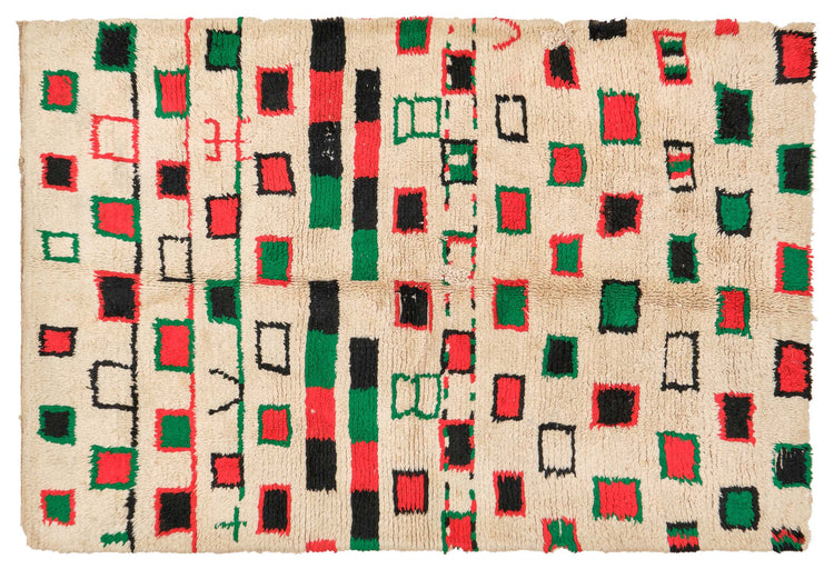 Vintage Moroccan Rug Nector