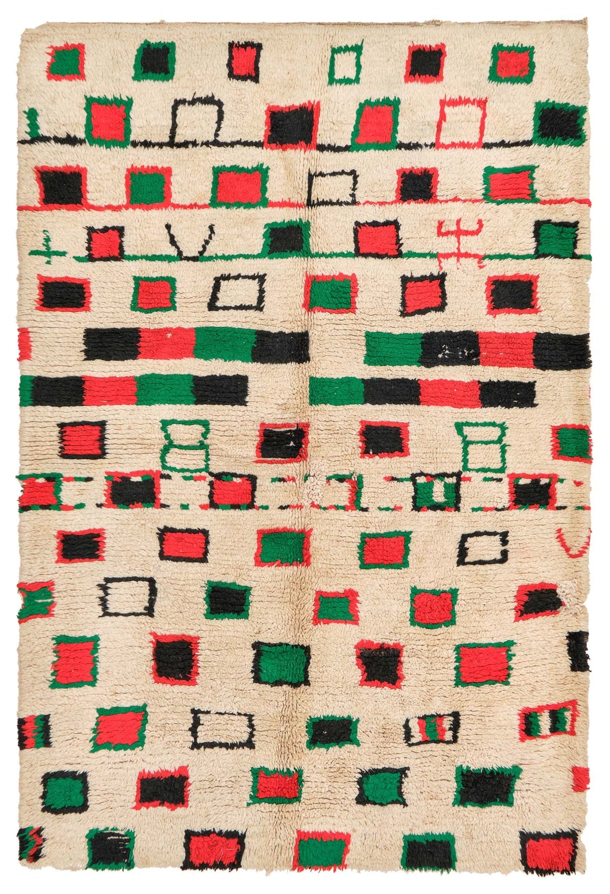 Vintage Moroccan Rug Nector