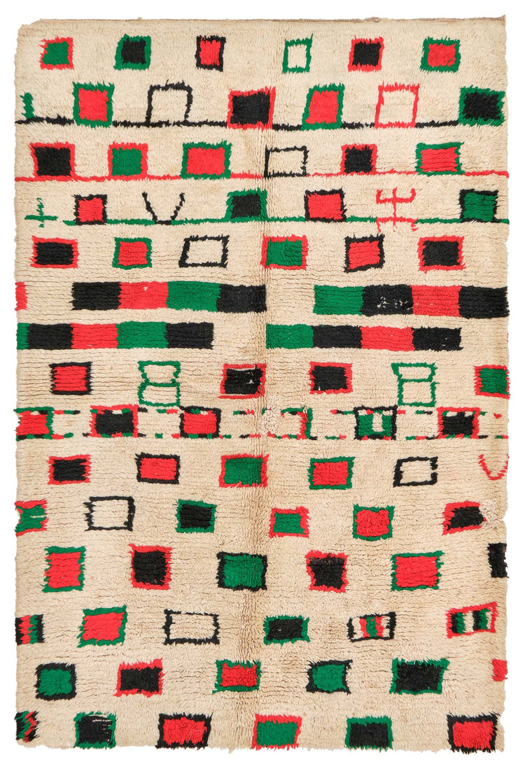 Vintage Moroccan Rug Nector