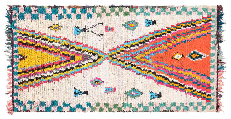 Vintage Moroccan Rug Nereo