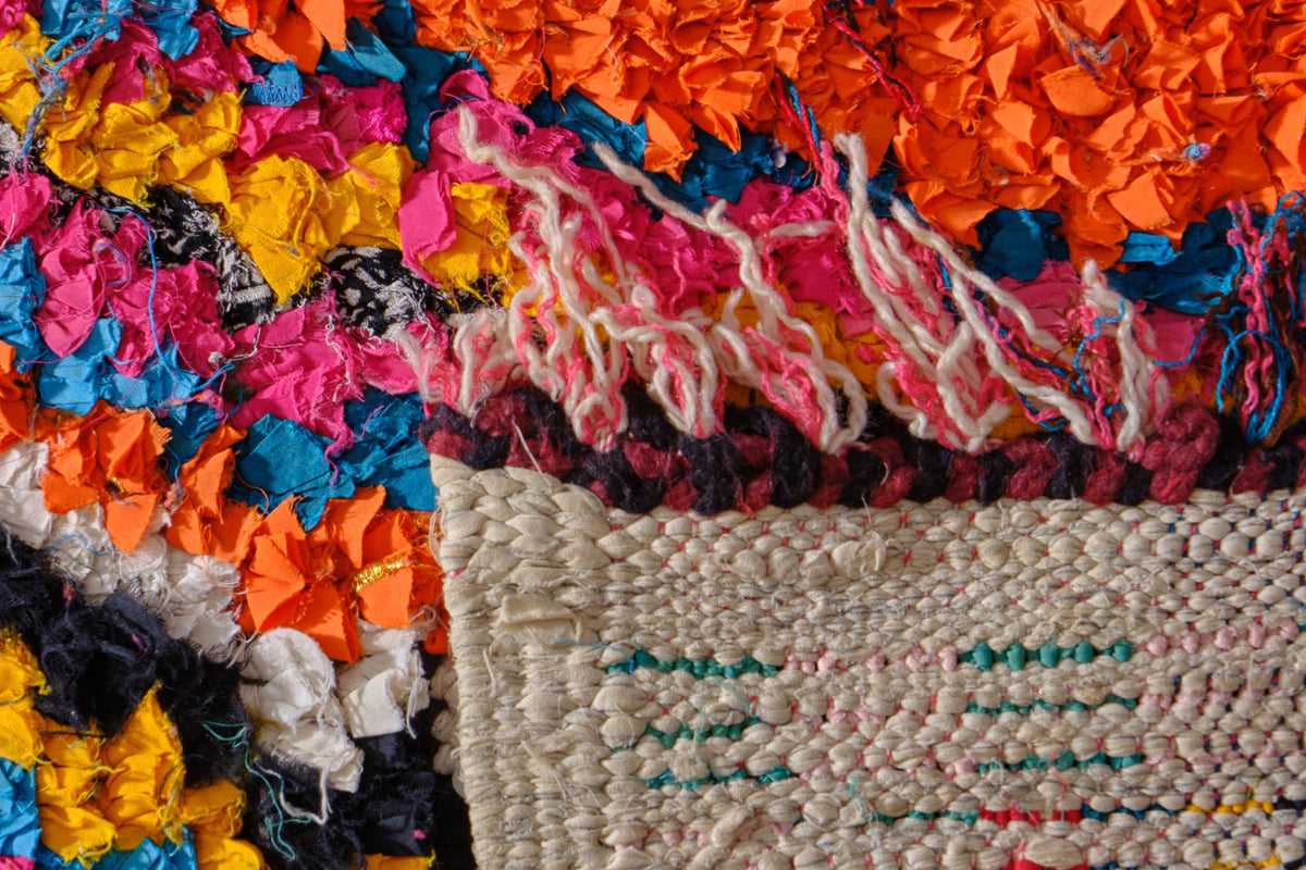 Vintage Moroccan Rug Nereo