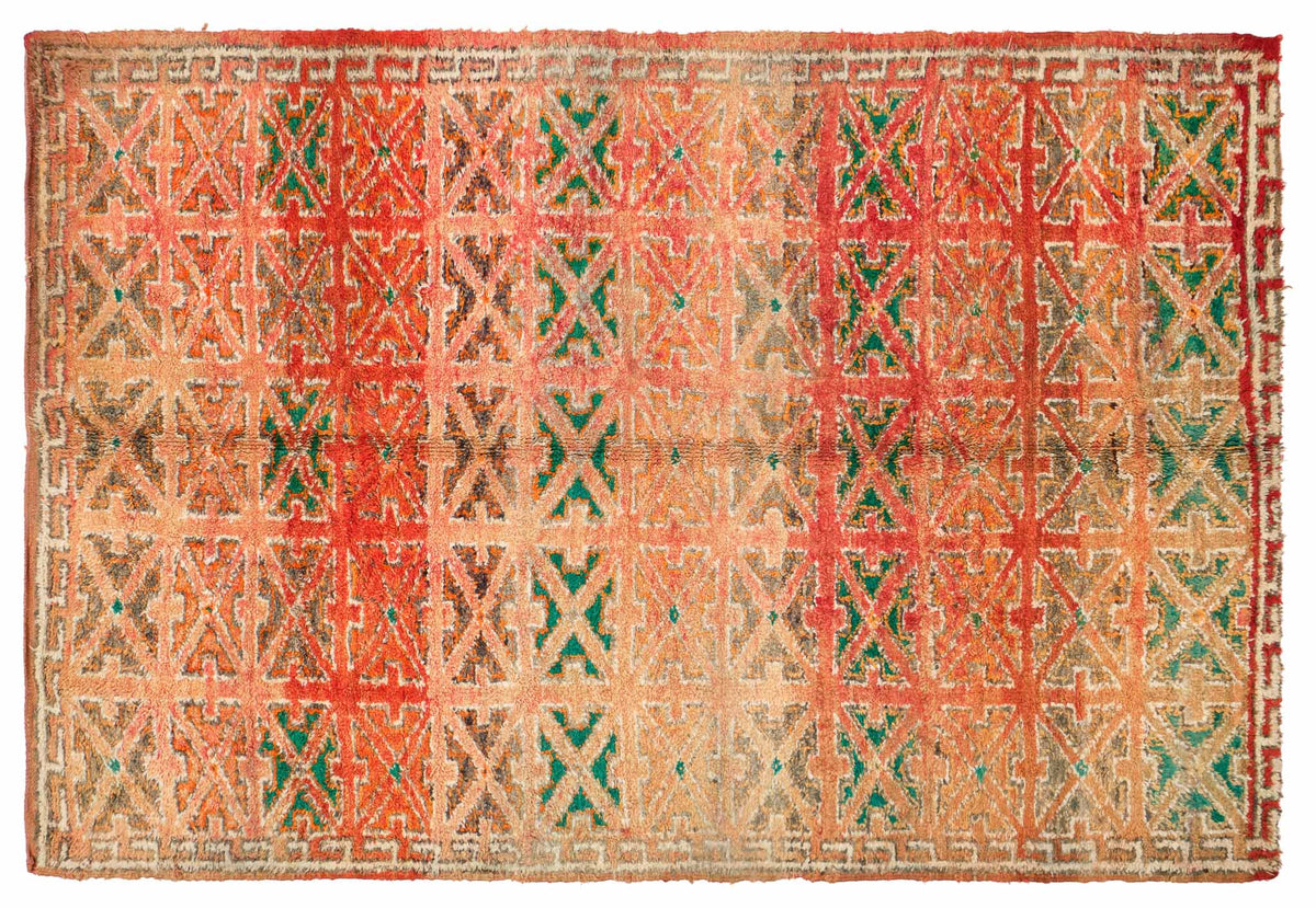 Vintage Moroccan Rug Mouin