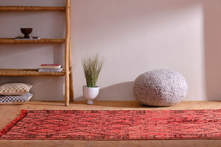 Vintage Moroccan Rug Borina