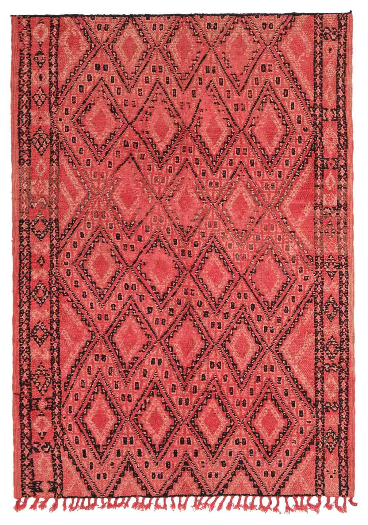 Vintage Moroccan Rug Borina