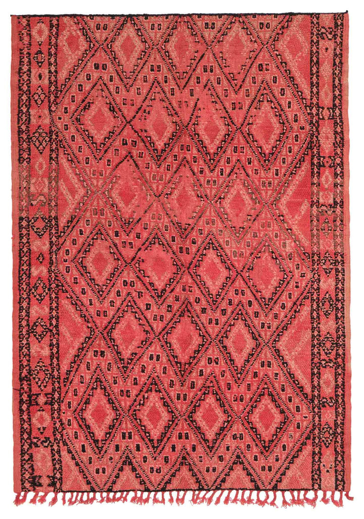 Vintage Moroccan Rug Borina
