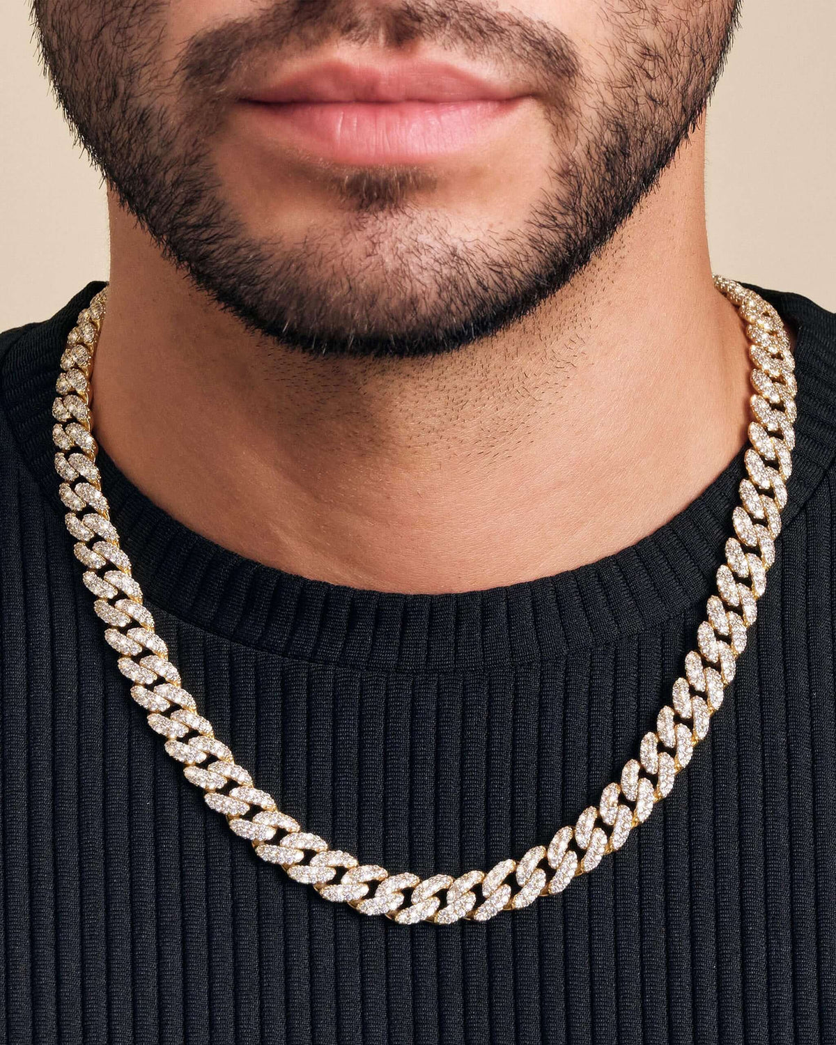 Iced Out Cuban Link Chain 10mm - JAXXON