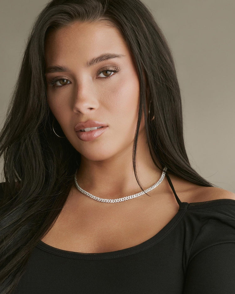 Women's Iced Out Cuban Set 5mm - JAXXON