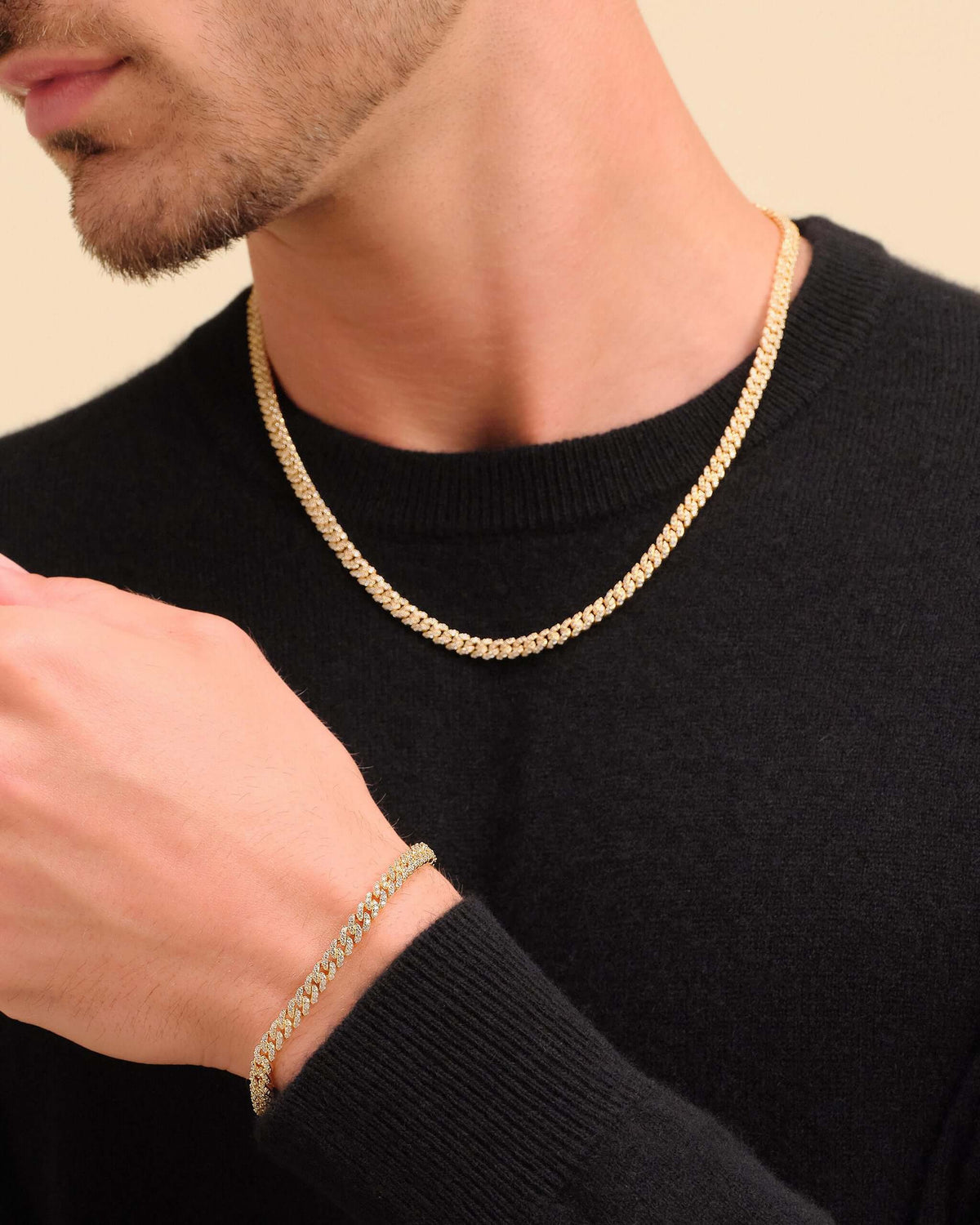 Iced Out Cuban Set 5mm - JAXXON