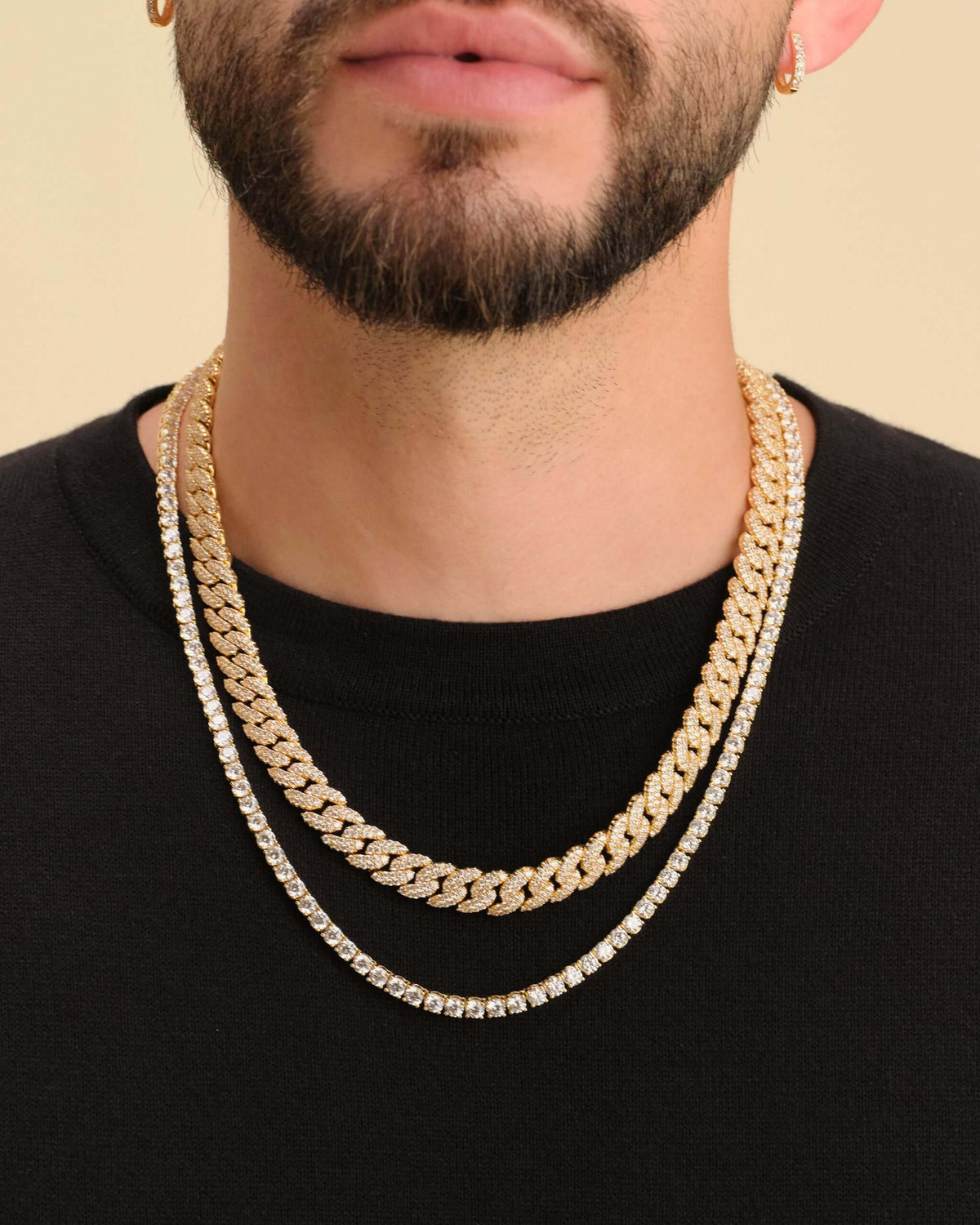 Iced Chain Stack Gold - JAXXON