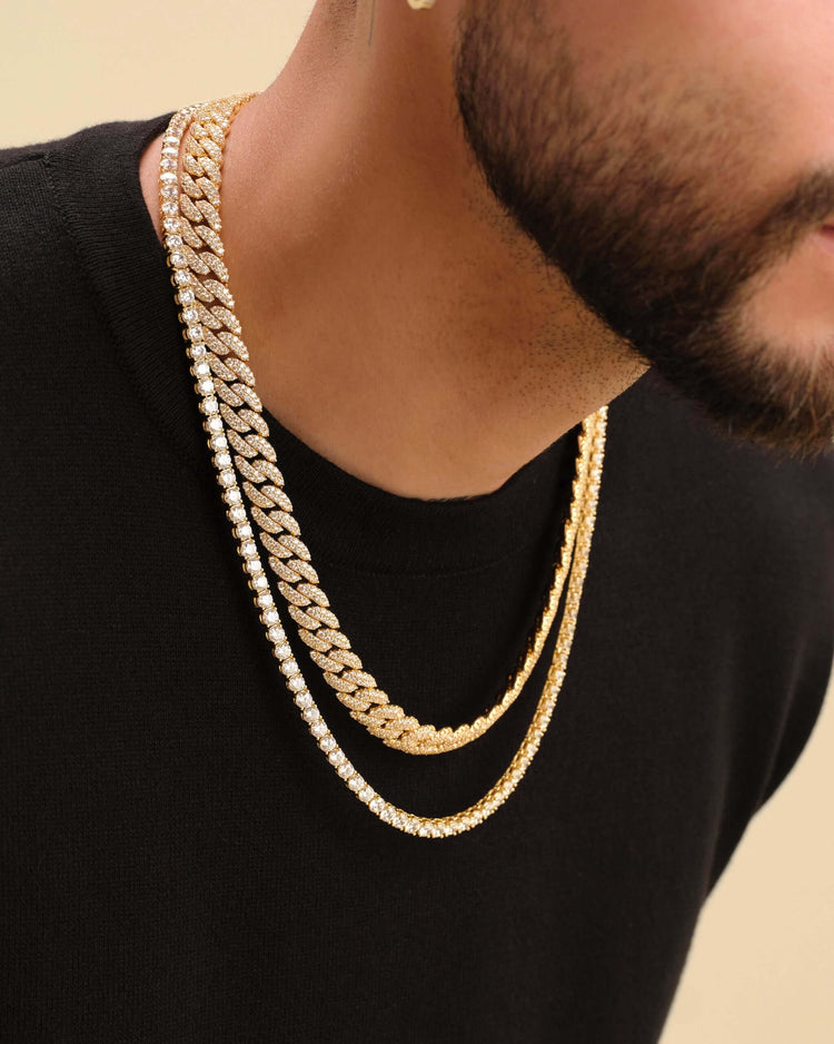 Iced Chain Stack Gold - JAXXON