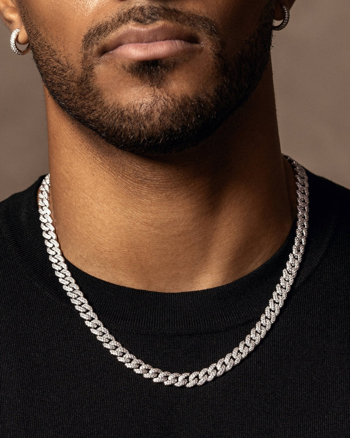 Iced Out Cuban Link Chain 8mm - JAXXON
