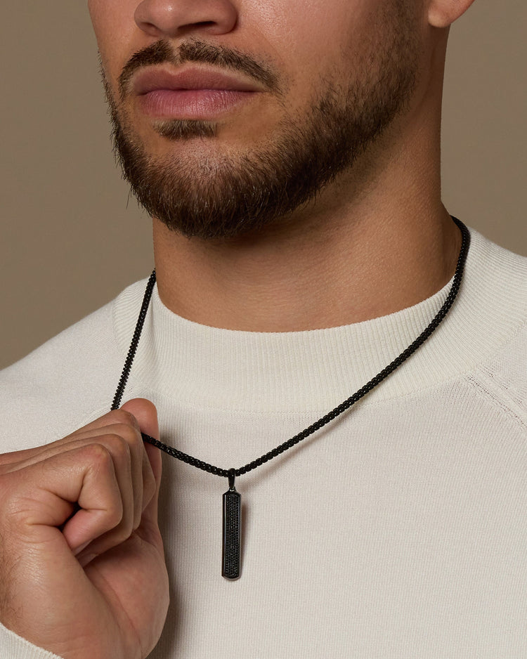 Iced Out Skyline Pendant