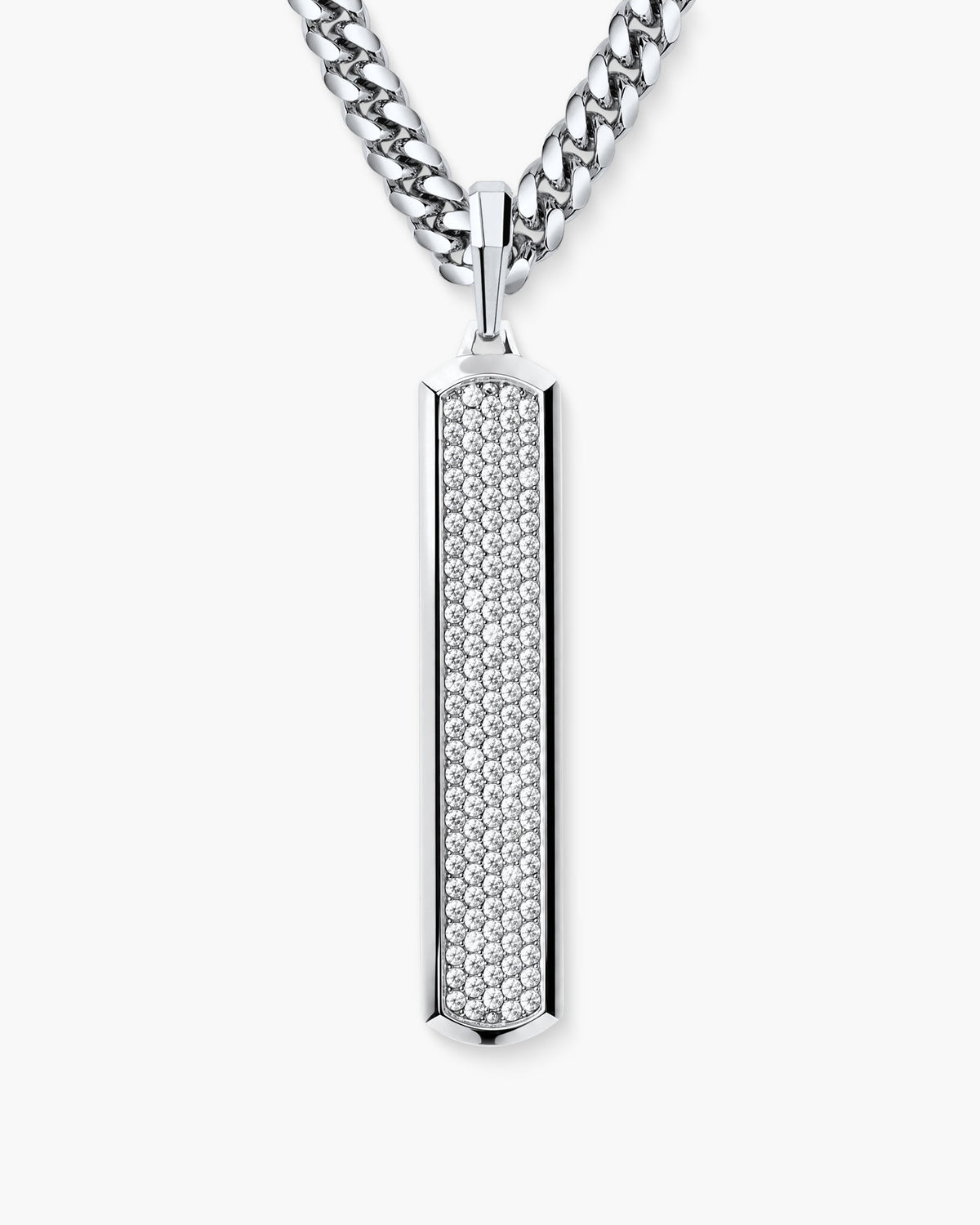 Iced Out Skyline Pendant