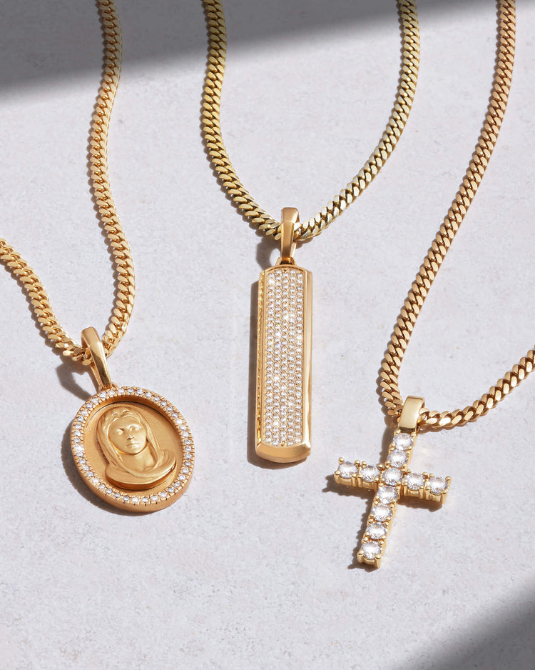 Studded St. Mary Pendant - JAXXON