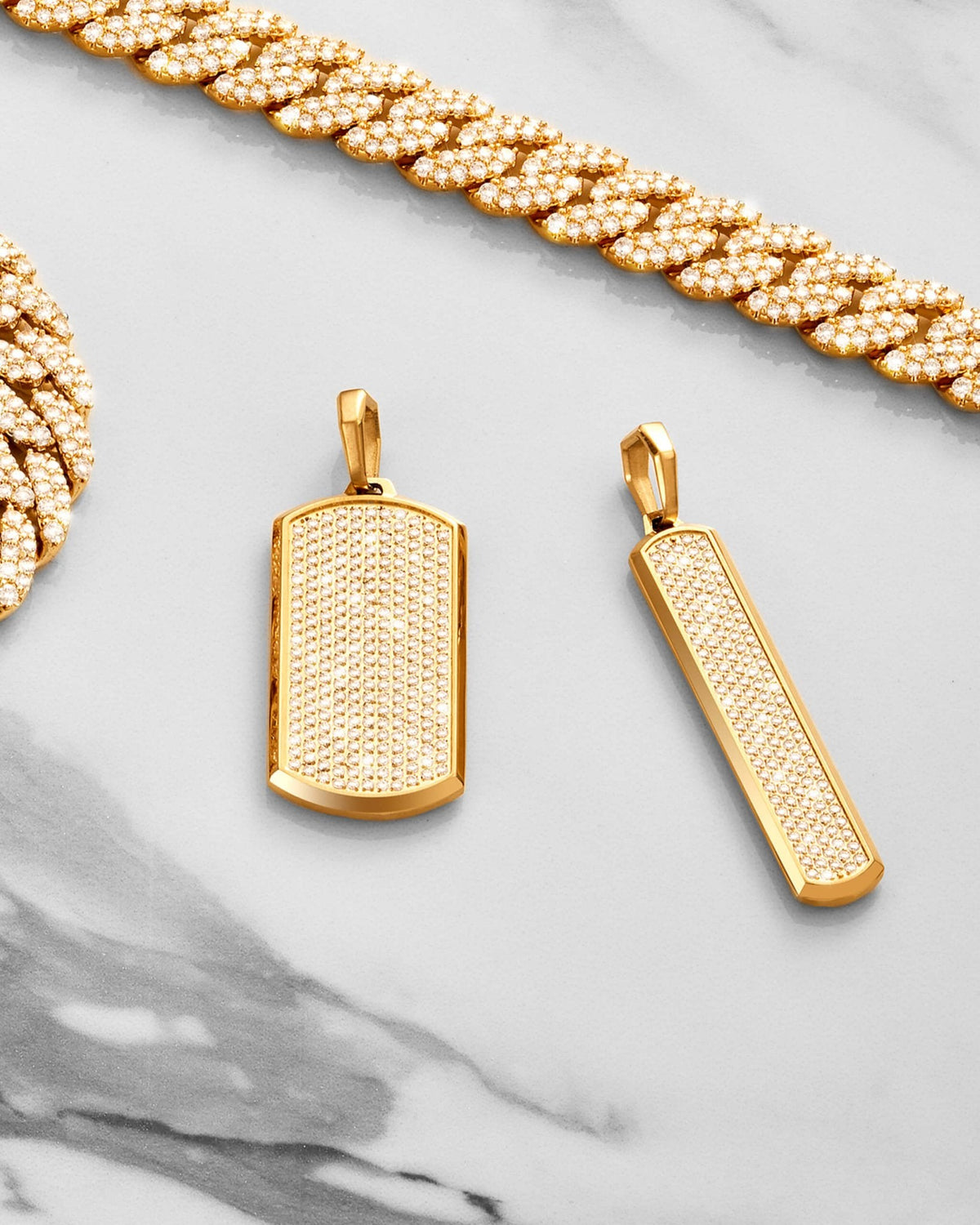 Iced Out Capitol Pendant - JAXXON