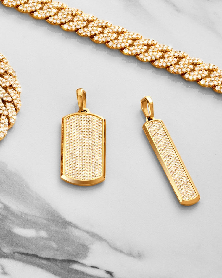 Iced Out Capitol Pendant - JAXXON