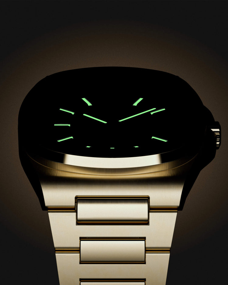 JX1 Automatic Watch + Cuban Link Chain 8mm - JAXXON