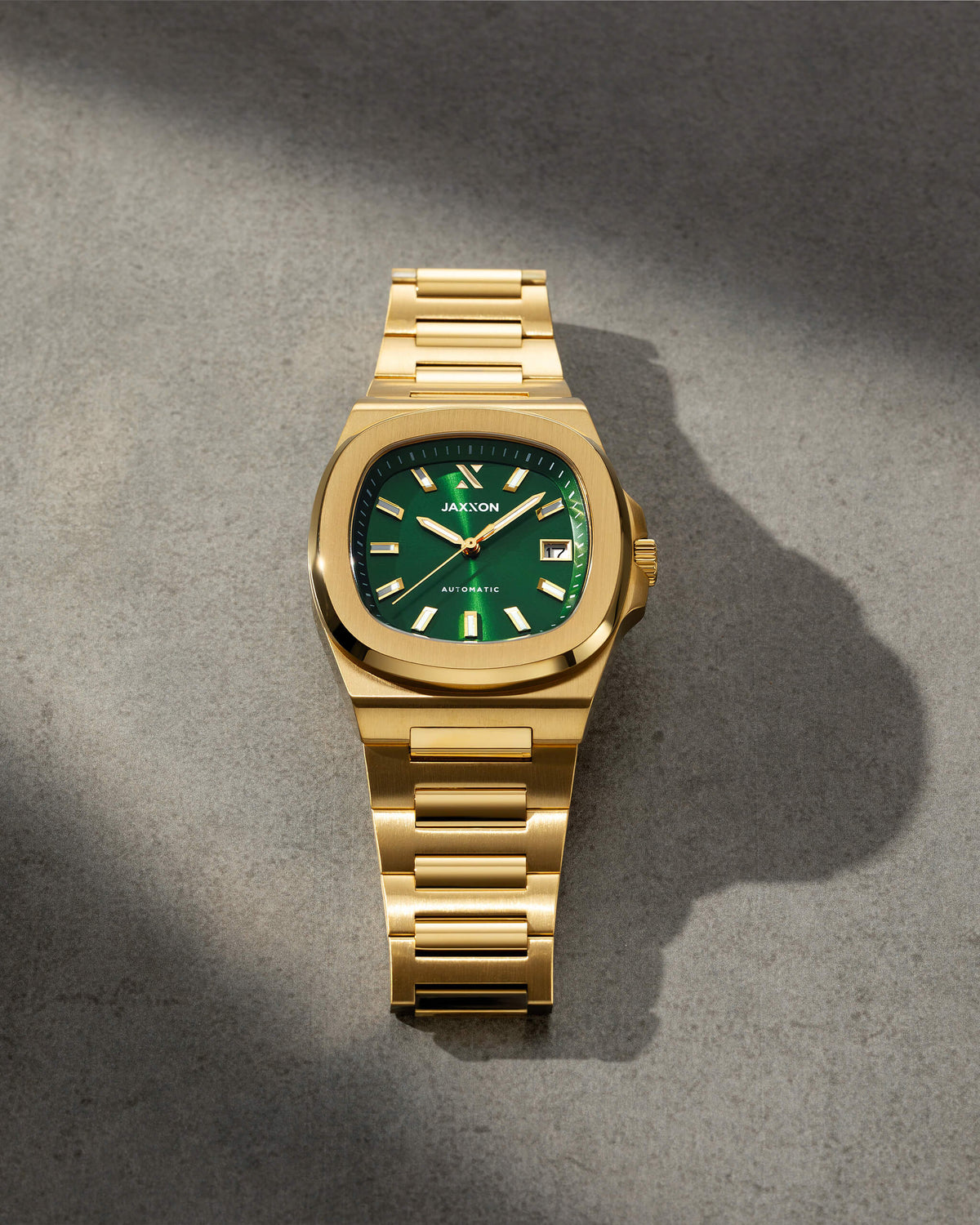 JX1 Automatic Watch + Cuban Link Chain 8mm - JAXXON