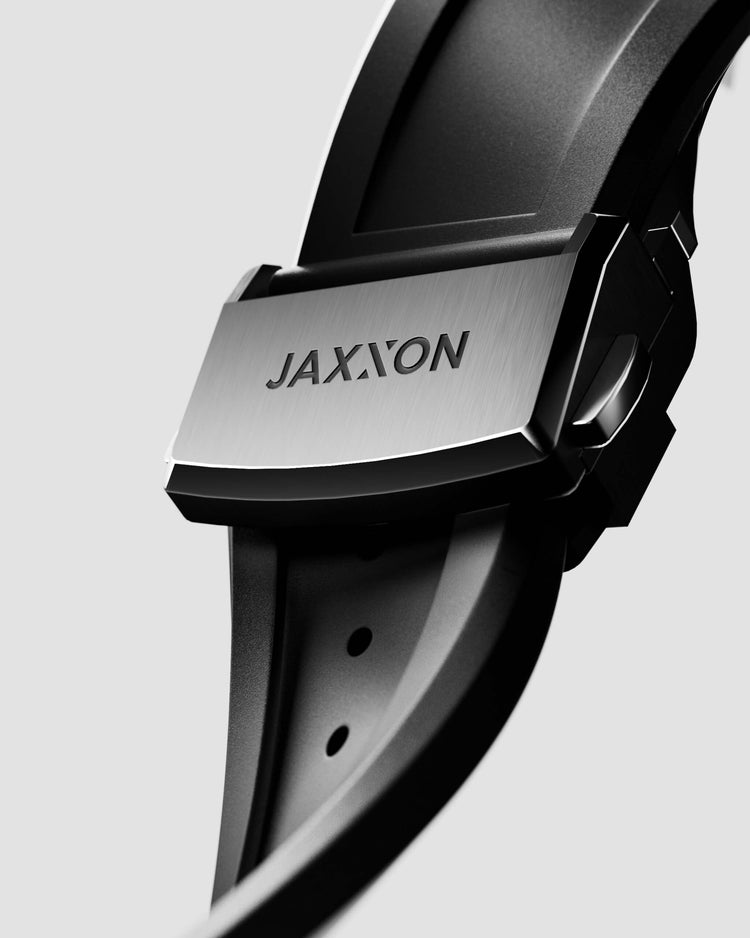 JX1 Chronograph Sport Watch + Cuban Link Chain 8mm - JAXXON