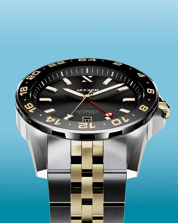JX2 Dive Automatic GMT Watch - JAXXON