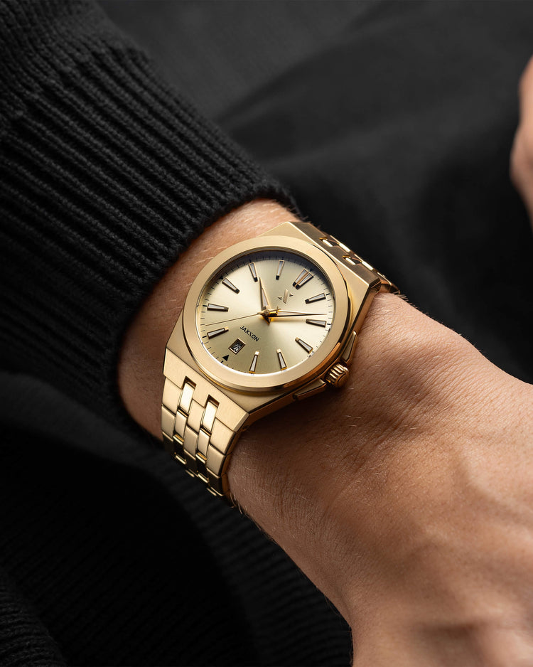 JX3 Watch + Cuban Link Chain 8mm - JAXXON