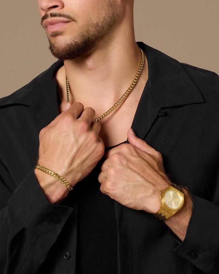 JX3 Watch + Cuban Set 8mm - JAXXON