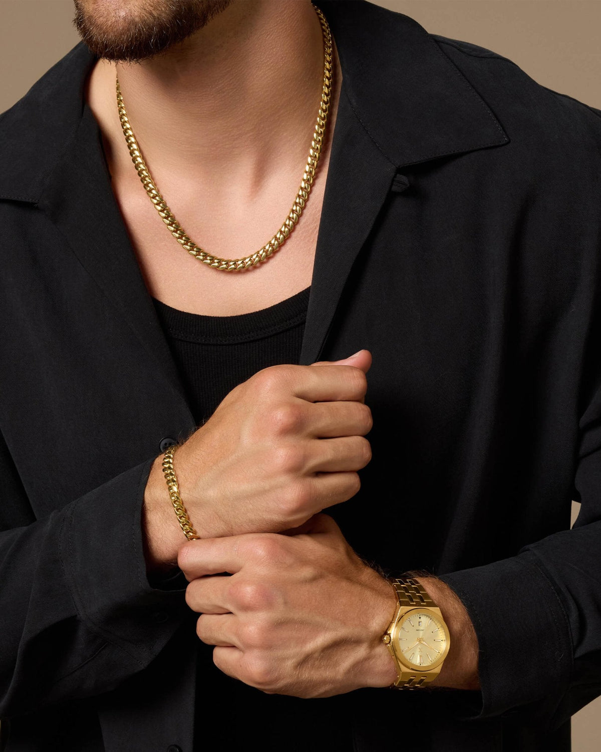 JX3 Watch + Cuban Set 8mm - JAXXON