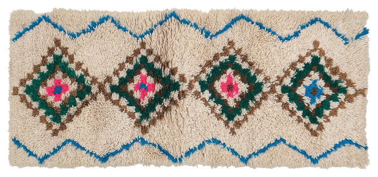 Vintage Moroccan Runner Rug Aretin